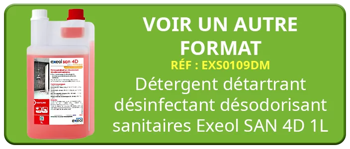 Bouton voir le spray EXEOL SAN 750mL