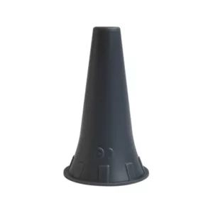 spéculum auriculaire, spéculum otoscope usage unique, embouts auriculaires jetables, otoscope accessoires 4 mm, consommables ORL, spéculum gris plastique